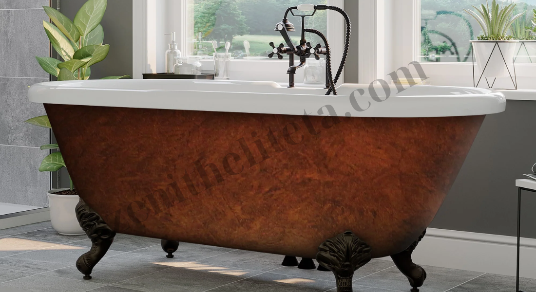 Designer Copper Hydrotherapy Tub